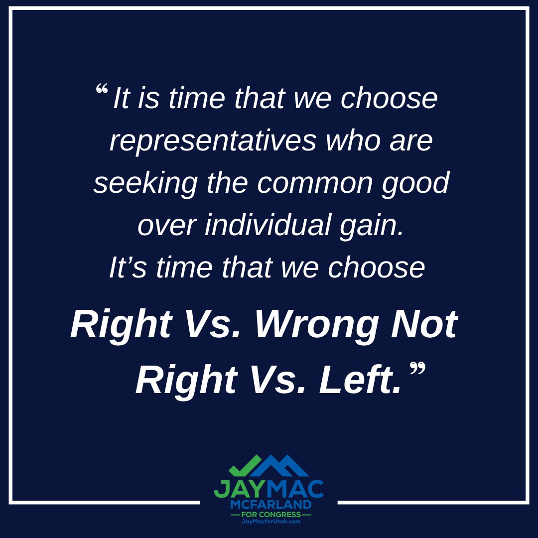 JayMcfarland's tweet photo. Vote JayMac for Utah’s 2nd Congressional District! 🇺🇸
#JayMacforUtah #TeamJayMac #Utah #UUP #Utahpolitics #UTCD2 #JayMacForCongress 
https://t.co/jGt7XldsWb https://t.co/R4dEMS1NZu