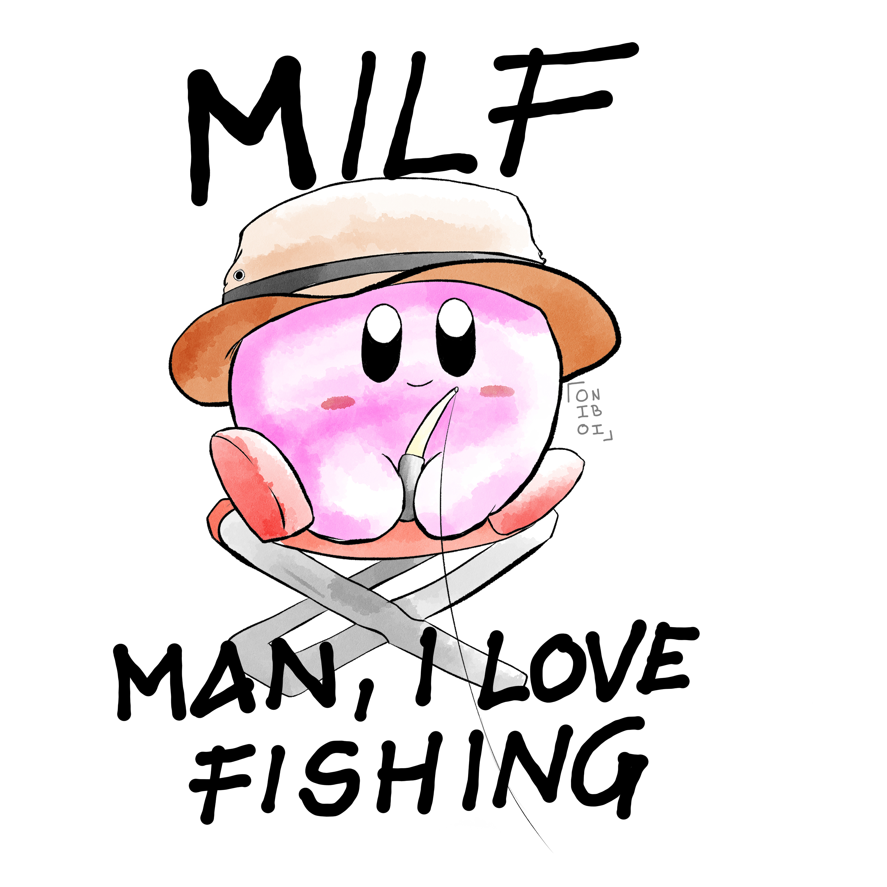 𝖔𝖓𝖎𝖇𝖔𝖎 on X: 🎣 Man, I love fishing 🎣 #Kirby  #KirbyandtheForgottenLand  / X