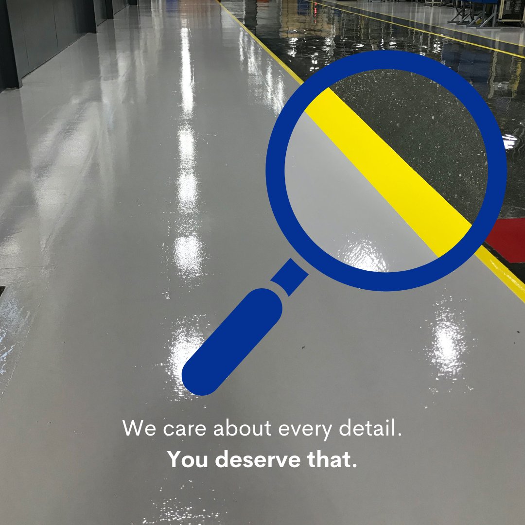 CPCFloorCoating's tweet photo. We don't settle for less than the best. Why would you? Call us to get your floor in tip-top shape: (864) 855-0600 #CPCFloorCoatings #BestFloorCoatingsContractor https://t.co/V9srlZaRZG