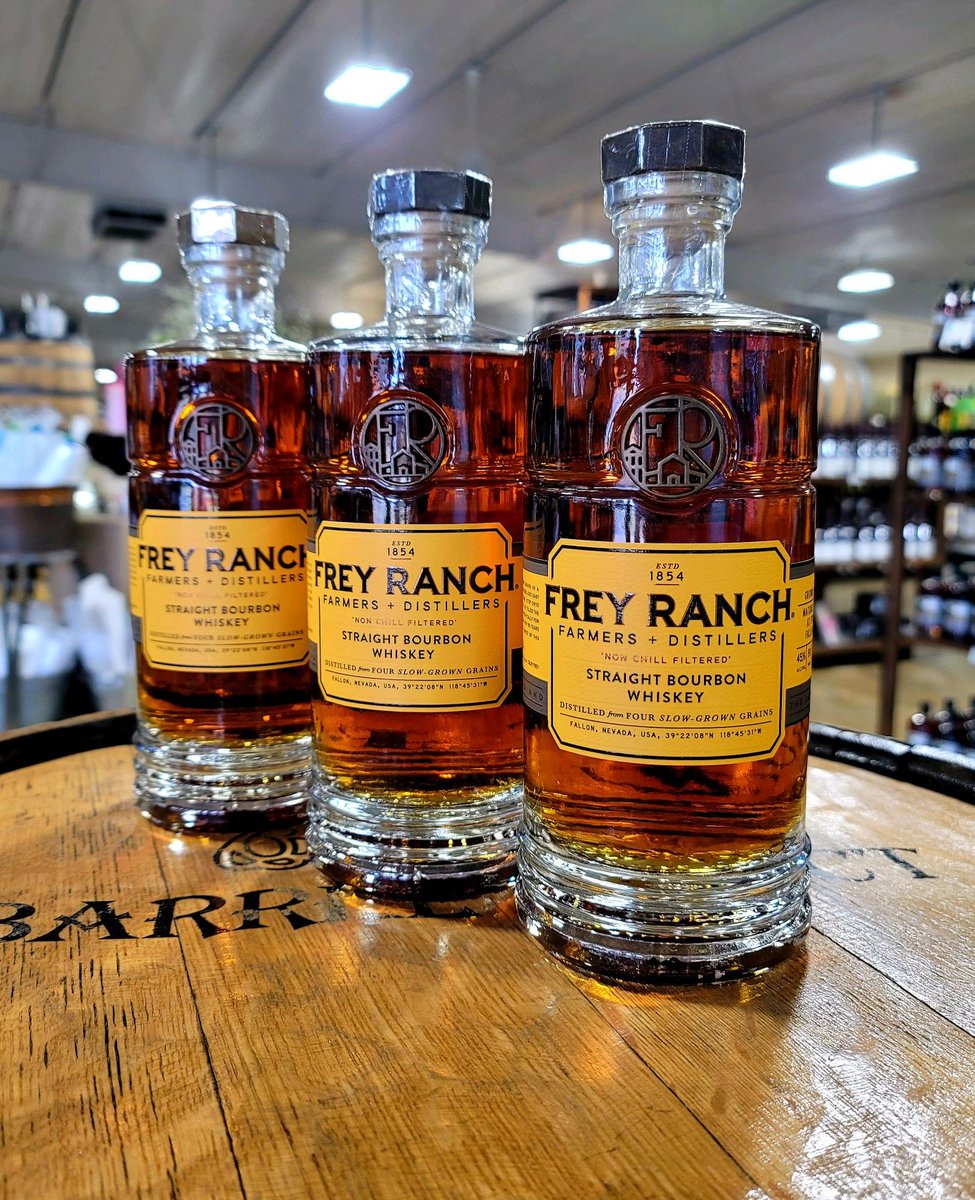 TheBottleShopga's tweet photo. @freyranch bourbon is back in stock! #NVbourbon #fourgrain #farmtobottle https://t.co/zFmQYkWyXD