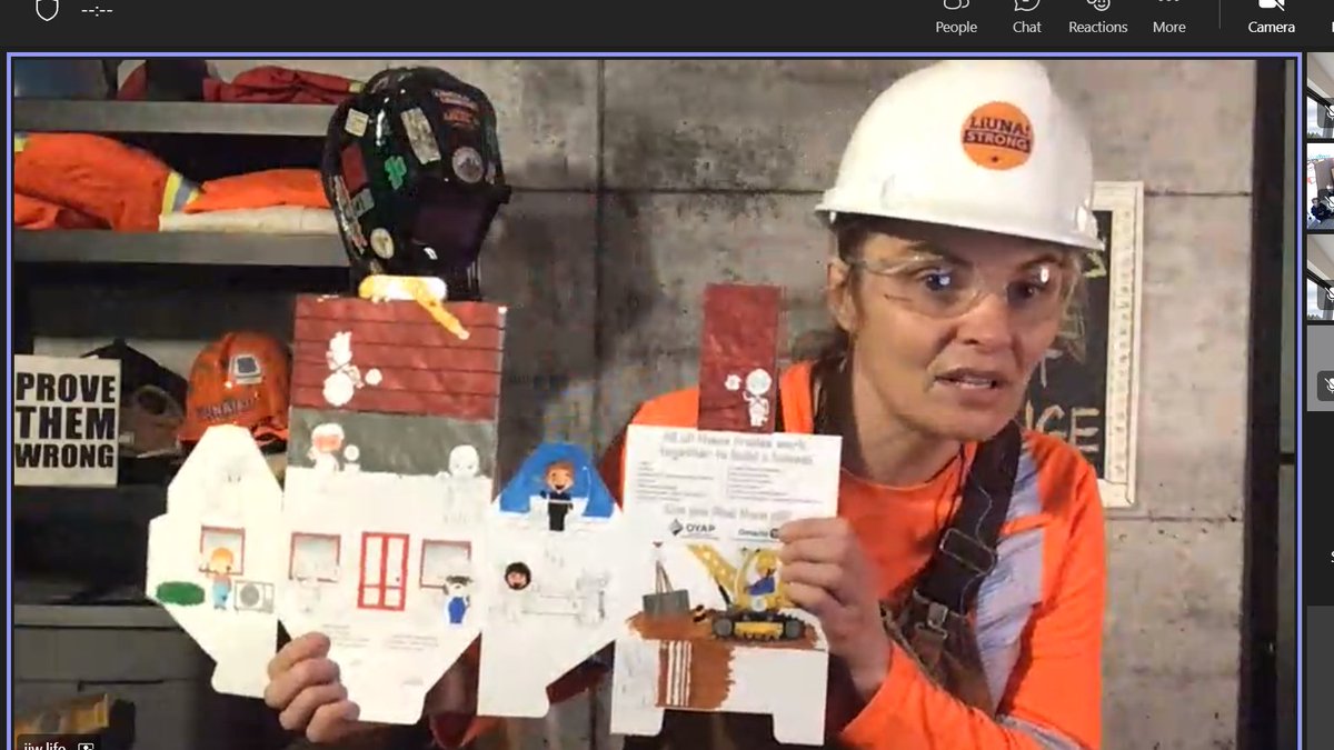 fredrickson_e's tweet photo. A pleasure to join our Early Years classes, @skillsontario and the incredible Jamie from @KickAssJourney for an inspiring presentation and launch of our #Kindergarten skilled trades, house building competition. Amazing inquiry projects @SGDSBoard! #allthekidsonbuilderstreet #oyap https://t.co/KvtdcoBJLW