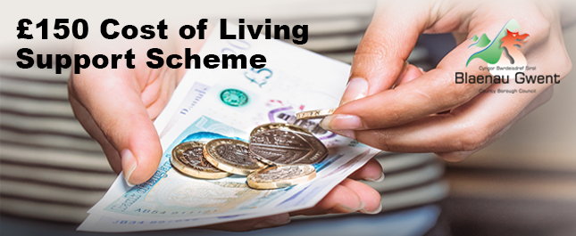 BlaenauGwentCBC's tweet photo. £150 Cost Of Living Support Scheme

The Welsh Government has announced a package of measures to help people with the cost-of-living crisis.  Local Councils have been asked to administer this support for households in their area. READ MORE https://t.co/NAx1lBiFef https://t.co/QzHYyMmGJg