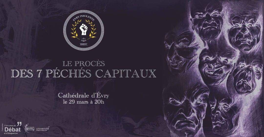 EvryInsolente's tweet photo. TWITTER RESSUSCITÉ ! 
Evry insolente est comme le Phoenix et sait renaître de ces cendres..
Et quelle occasion ! 

Pour le procès des 7 péchés capitaux, 
Le 29 Mars à 19h30 - Cathédrale d'Evry Courcouronnes ! 

La billetterie est en bio pour ceux qui n'ont pas encore de place 🔥 https://t.co/vh19UW45oL