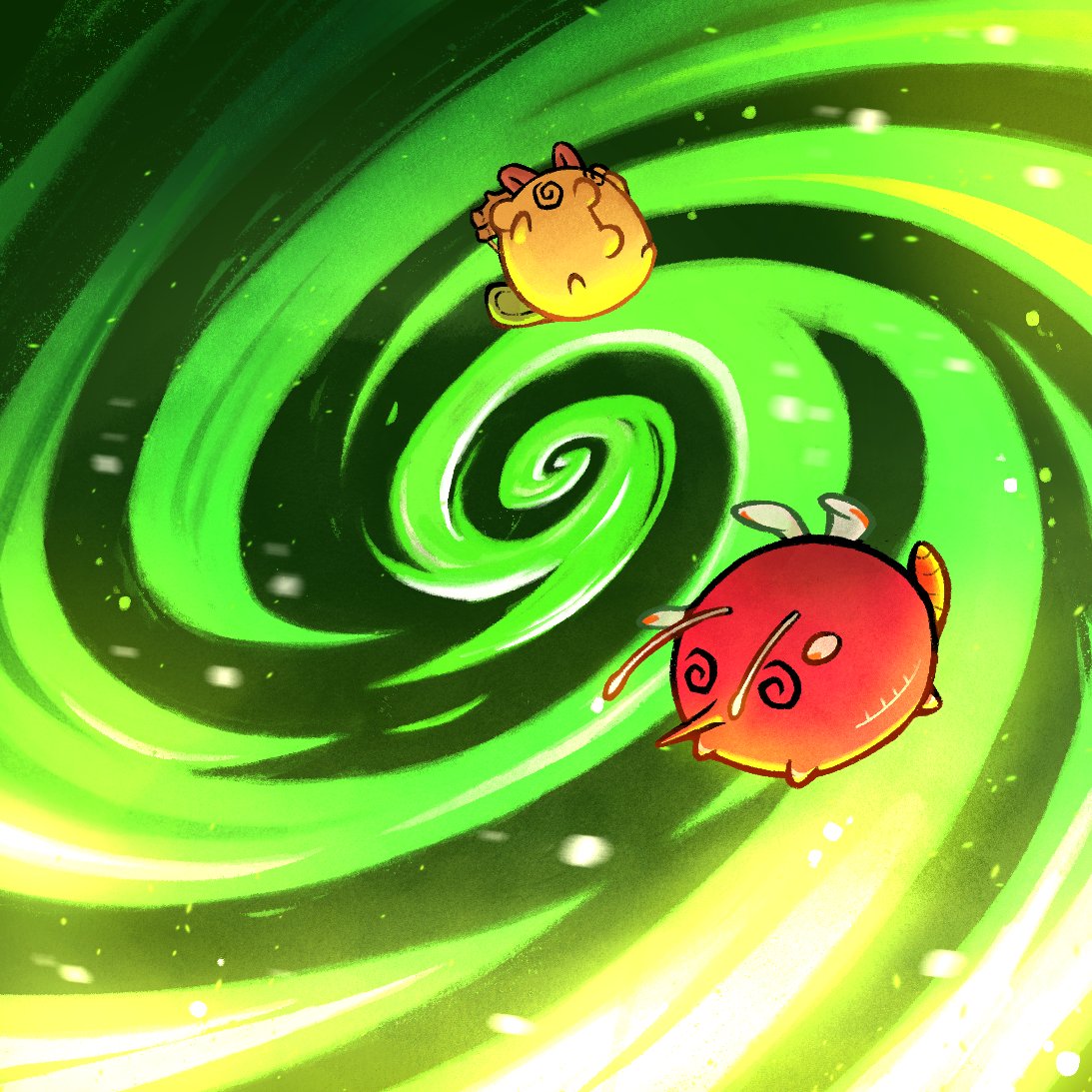 SatorSquare4's tweet photo. Another day of falling ever deeper into the Axie ecosystem. GM https://t.co/7qPqLTGTaM