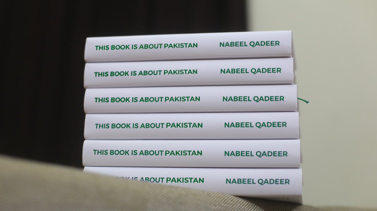 thisbookisabout's tweet photo. #Pakistan is our identity. 

In his 2nd book in the This Book Is About series - ‘This Book Is About PAKISTAN’, @nabeelaq paints for you a ‘true &amp; fair’ picture of Pakistan. He takes you on a unique experience of feeling &amp; understanding freedom in its real sense.

#ThisBookIsAbout https://t.co/76YbmxQeOw