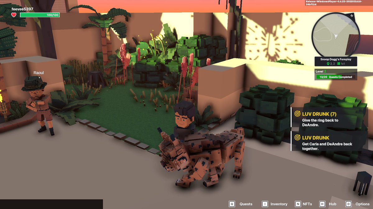 feevee5397's tweet photo. @TheSandboxGame I just participated in the daily #SandboxAlphaS2Contest for a chance to earn up to 1,000 $SAND! Starting March 21 - Find Martha in the Snoop Dogg Mansion. Check out my screenshot below!
👇 #SandboxAlphaS2 https://t.co/BjnskvBAdF