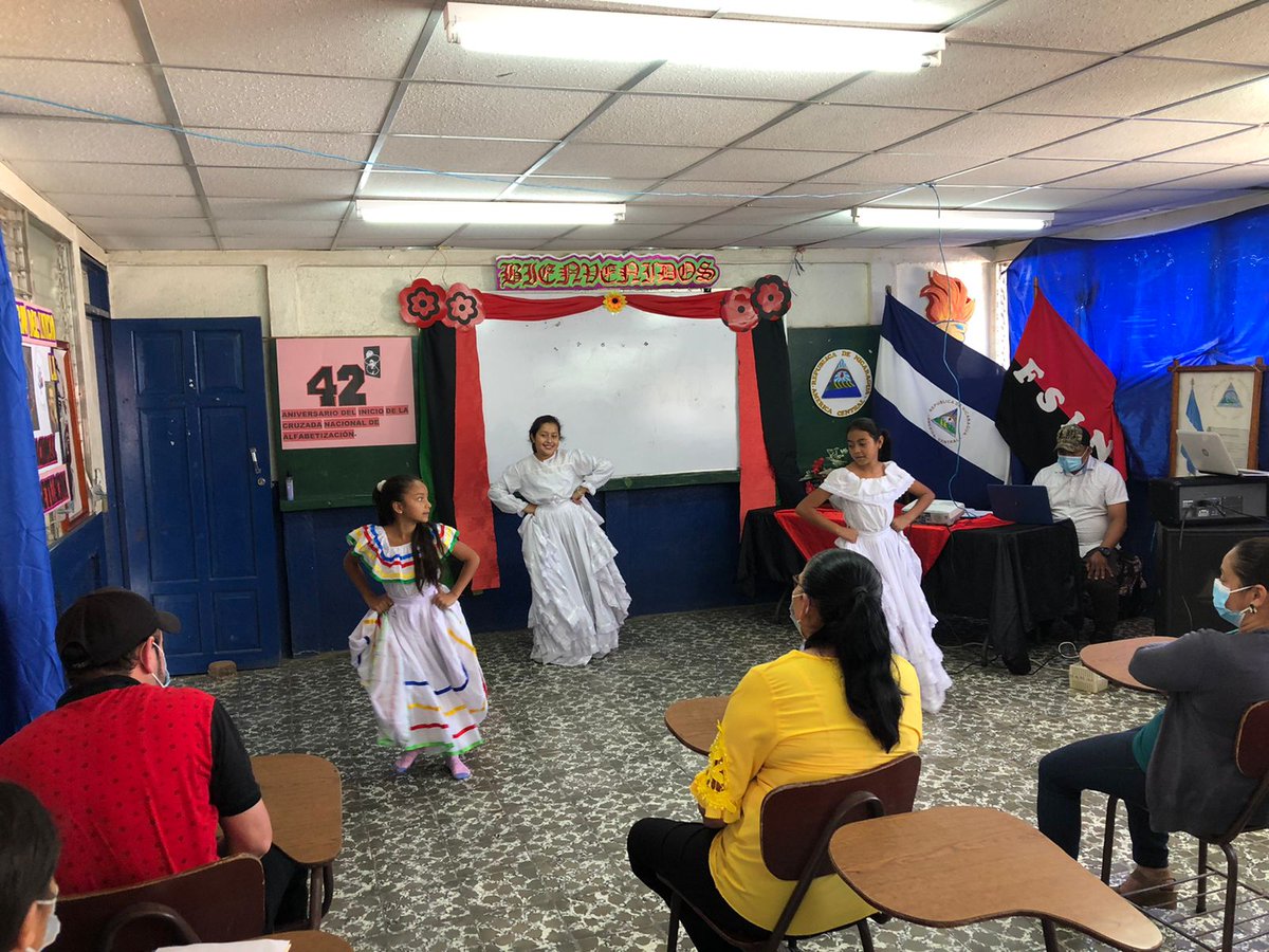 EdjaYali's tweet photo. Conmemoración del 42 aniversario del inicio de la Gran Cruzada Nacional de Alfabetización " Héroes y Mártires por la Liberación de Nicaragua"

#42LUCESYVICTORIAS
#AlfabetizacionLuzdeVictorias
#SoyEDJA https://t.co/cJvqioixTg