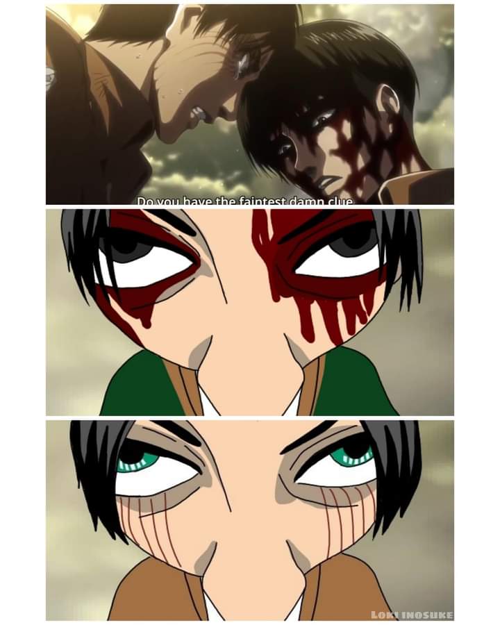 layjr11's tweet photo. Attack on Titan &amp; demon slayer pov art:
#AttackOnTitan #DemonSlayer https://t.co/MdmVLGRbwd