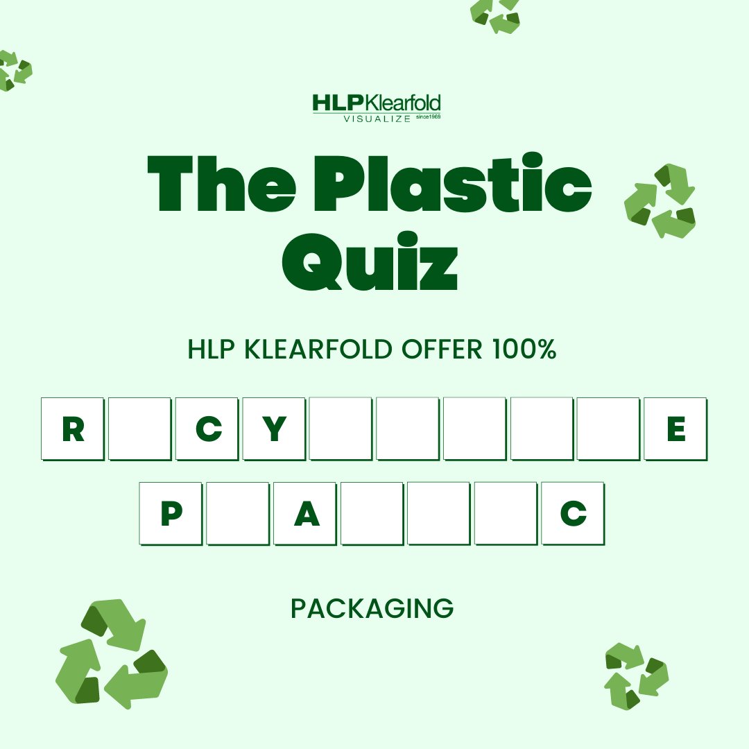 HLP_Klearfold's tweet photo. Did you know 81% of consumers would prefer to buy from sustainable companies?
Meet your customer demand and #sustainability goals with HLP Klearfold’s 100% recyclable #plastic #packaging, made from Post- Consumer Waste.
https://t.co/dAtVy6imBE https://t.co/1bKcrgyf8K