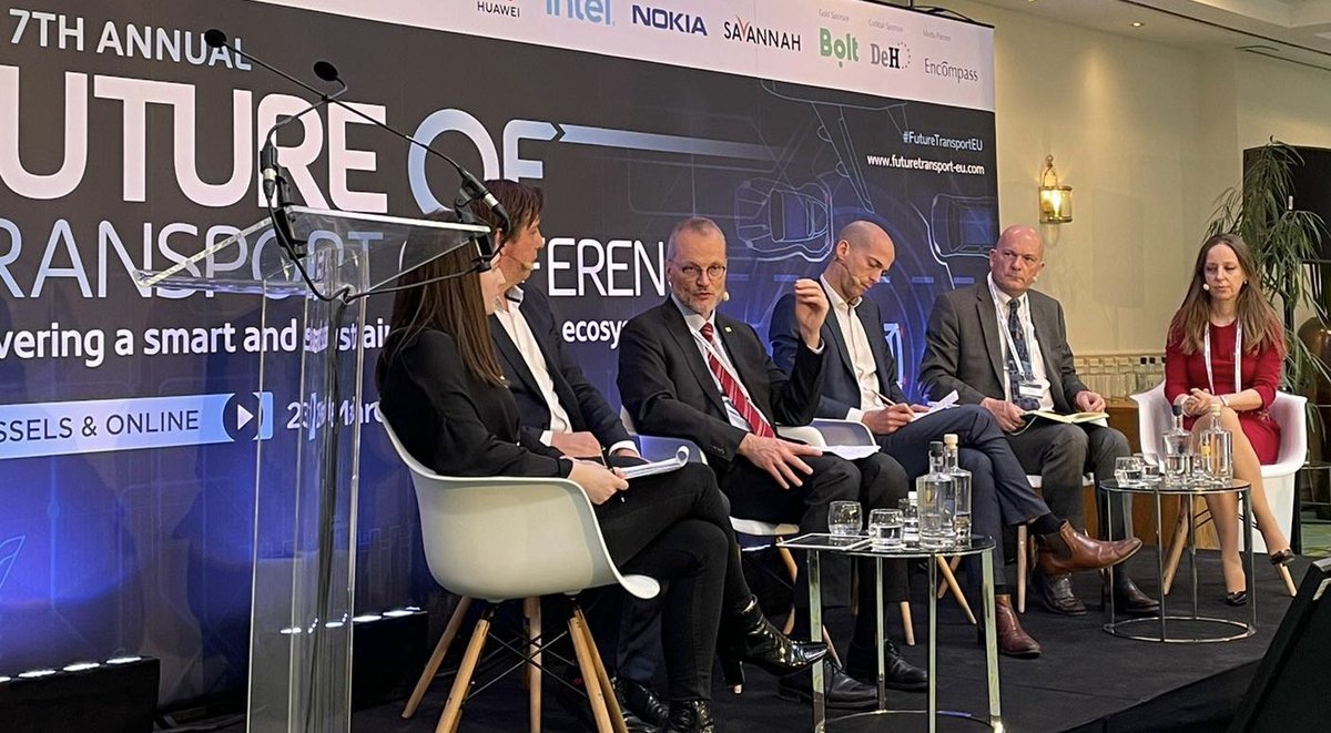 Moving to more sustainable transport “we need to invest heavily in infrastructure and through #CEFTransport partner with you”. <a href="/BoschenAndreas/">Andreas Boschen</a> from <a href="/cinea_eu/">CINEA 🇪🇺</a> emphasises how a partnership approach can bring green technologies faster to the market <a href="/GCPHEU/">Greater Copenhagen EU Office</a> attends #FutureTransportEU