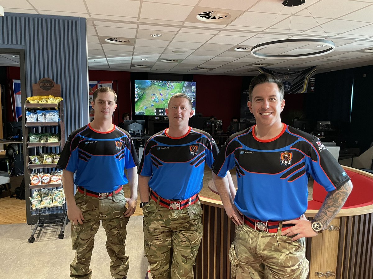 RealBushmyster's tweet photo. Happy to be representing the AGC today with the ESports team as we take on the RLC. A great turn out and well organised engagement event https://t.co/mFkI58FWbA