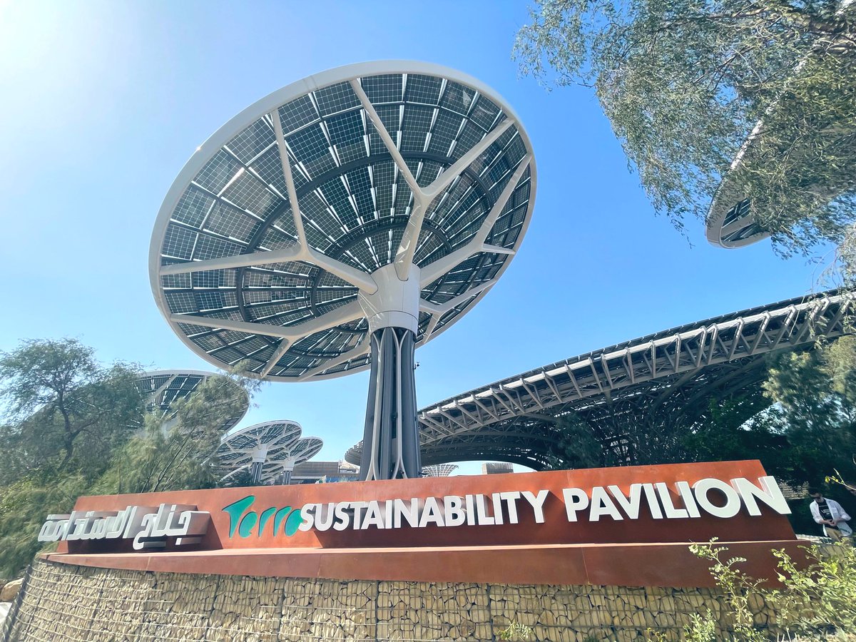 abstract_news's tweet image. We were so lucky to experience
the last few days of @expo2020dubai  #eventprofs #Dubai #expo2020 #SustainabilityPavilion ♻️🌍🙌