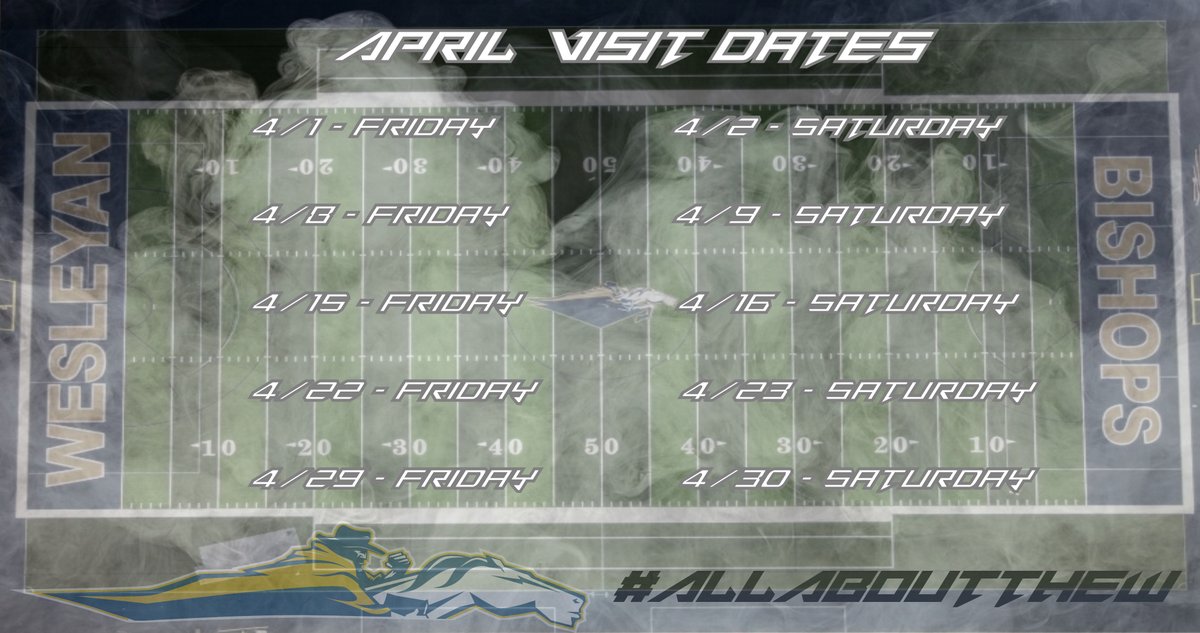 '22s we are still on you, come see what we are building here <a href="/NCWesleyanFB/">NC Wesleyan Football</a> lock in that April visit #AllAboutTheW 🤝📝