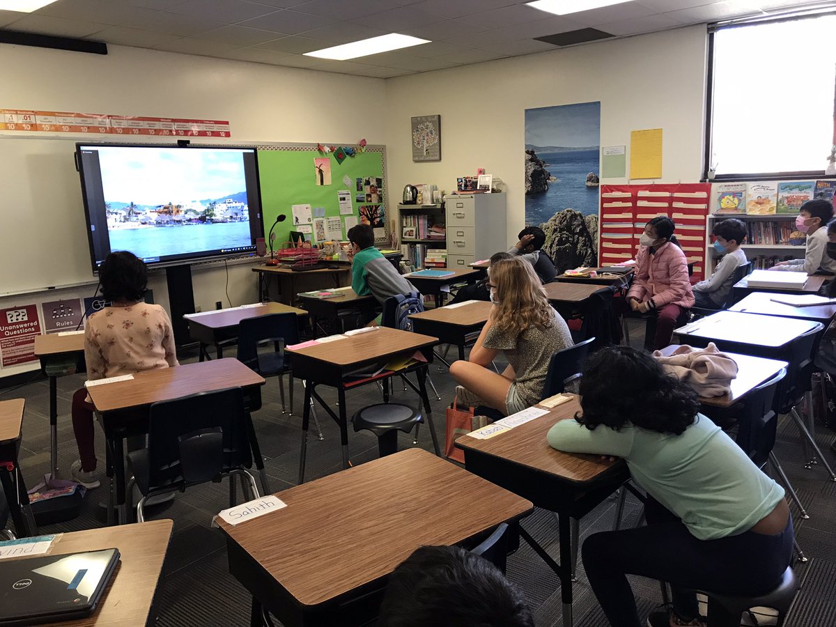 marcishrull's tweet photo. Thank you @learnATW  and @JanelleDiller for a wonderful virtual field trip to Mexico to hear part of Mystery of the Thief in the Night. Our minds were expanded. @LME_Lions https://t.co/98i2TVLLhy