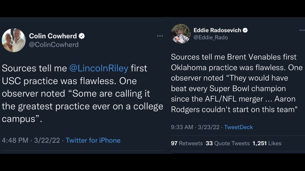 thatSECpodcast's tweet photo. Which one is the better troll job?  

They are both pretty elite https://t.co/GPTb5ZRFLN