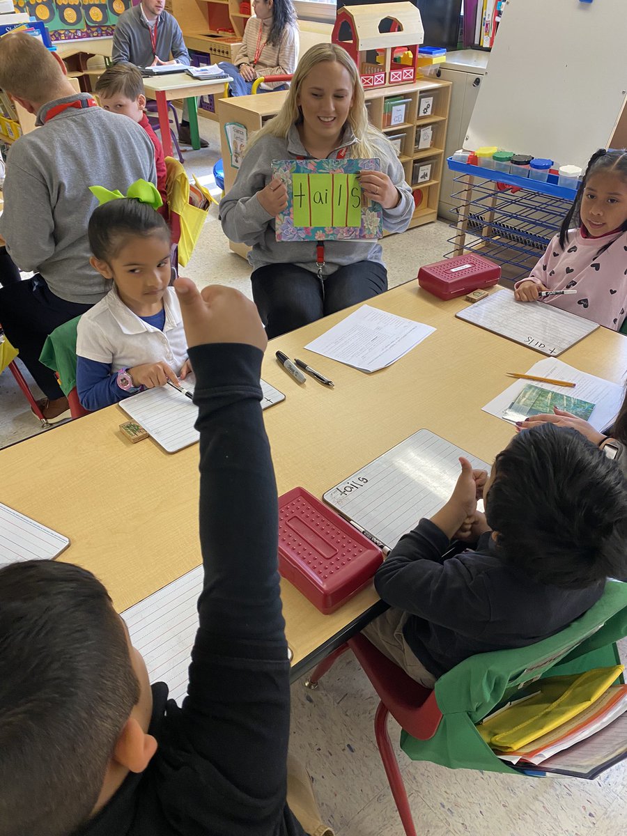 KateRBPS's tweet photo. So much fun this morning with K teachers during a shared reading labsite! We practiced introducing words with orthographic mapping and teaching using the pictures in the book as our warm up &amp; after reading activities. @rbpsEAGLES #RBBisBIA https://t.co/L6tBS0XznT