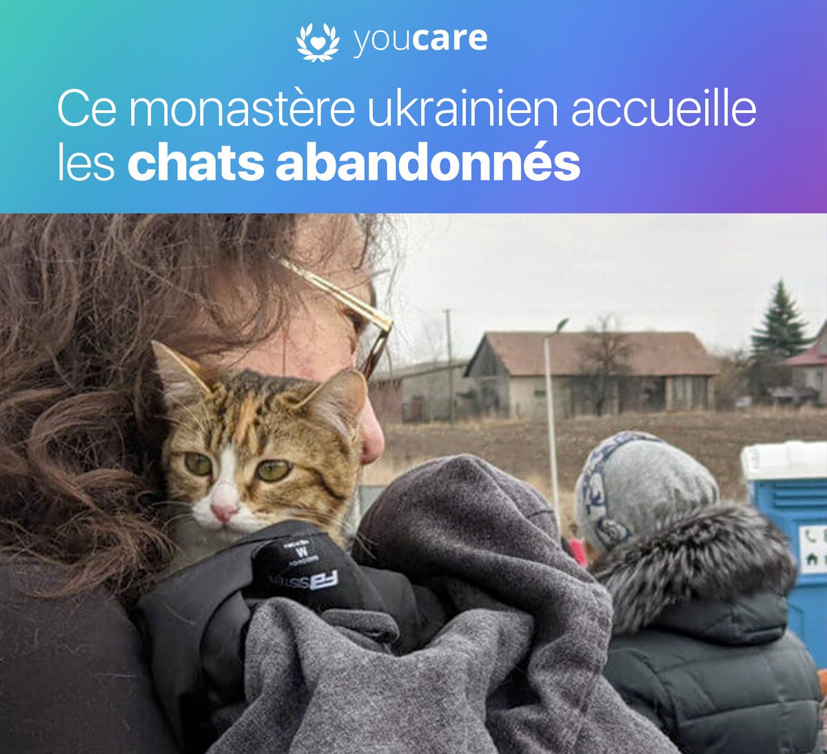youcare_ngo's tweet photo. Le monastère Archangelo Mikhailovsky est devenu un refuge pour les habitants d’Odessa et leurs animaux de compagnie.
Le monastère s’est aussi transformé en refuge pour animaux, puisque 150 chats lui ont été confiés ❤️
Source : FranceInfo
#youcare #animaux #helpinganimal https://t.co/oDWr8MH88g