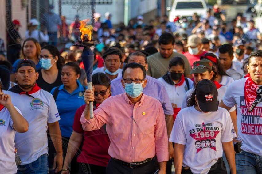 𝗖𝗮𝗺𝗶𝗻𝗮𝘁𝗮 𝗲𝗻 𝗰𝗲𝗹𝗲𝗯𝗿𝗮𝗰𝗶𝗼́𝗻 𝗱𝗲𝗹 𝟰𝟮 𝗮𝗻𝗶𝘃𝗲𝗿𝘀𝗮𝗿𝗶𝗼 𝗱𝗲𝗹 𝗶𝗻𝗶𝗰𝗶𝗼 𝐥𝐚 𝐂𝐫𝐮𝐳𝐚𝐝𝐚 𝐍𝐚𝐜𝐢𝐨𝐧𝐚𝐥 𝐝𝐞 𝐀𝐥𝐟𝐚𝐛𝐞𝐭𝐢𝐳𝐚𝐜𝐢𝐨́𝐧.

#𝗖𝗨𝗨𝗡𝟭𝟵𝟭𝟰