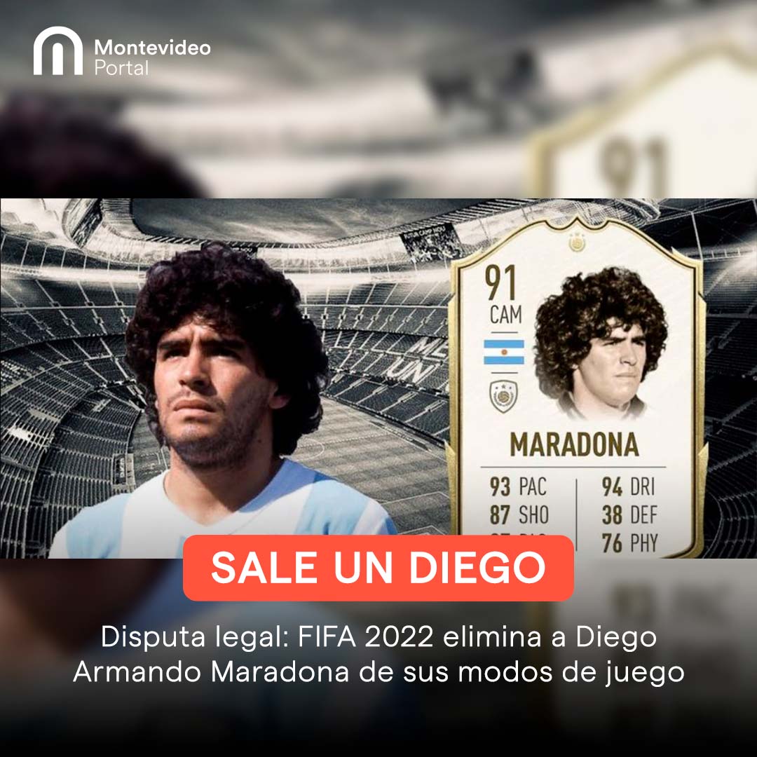 portalmvd's tweet photo. En noviembre del 2021 la justicia dio lugar a una medida cautelar que presentó el abogado #MatíasMorla mediante su empresa, #Sattvica, para evitar el uso de la imagen de #DiegoMaradona en la serie de videojuegos #FIFA. https://t.co/u8liF0gTrC