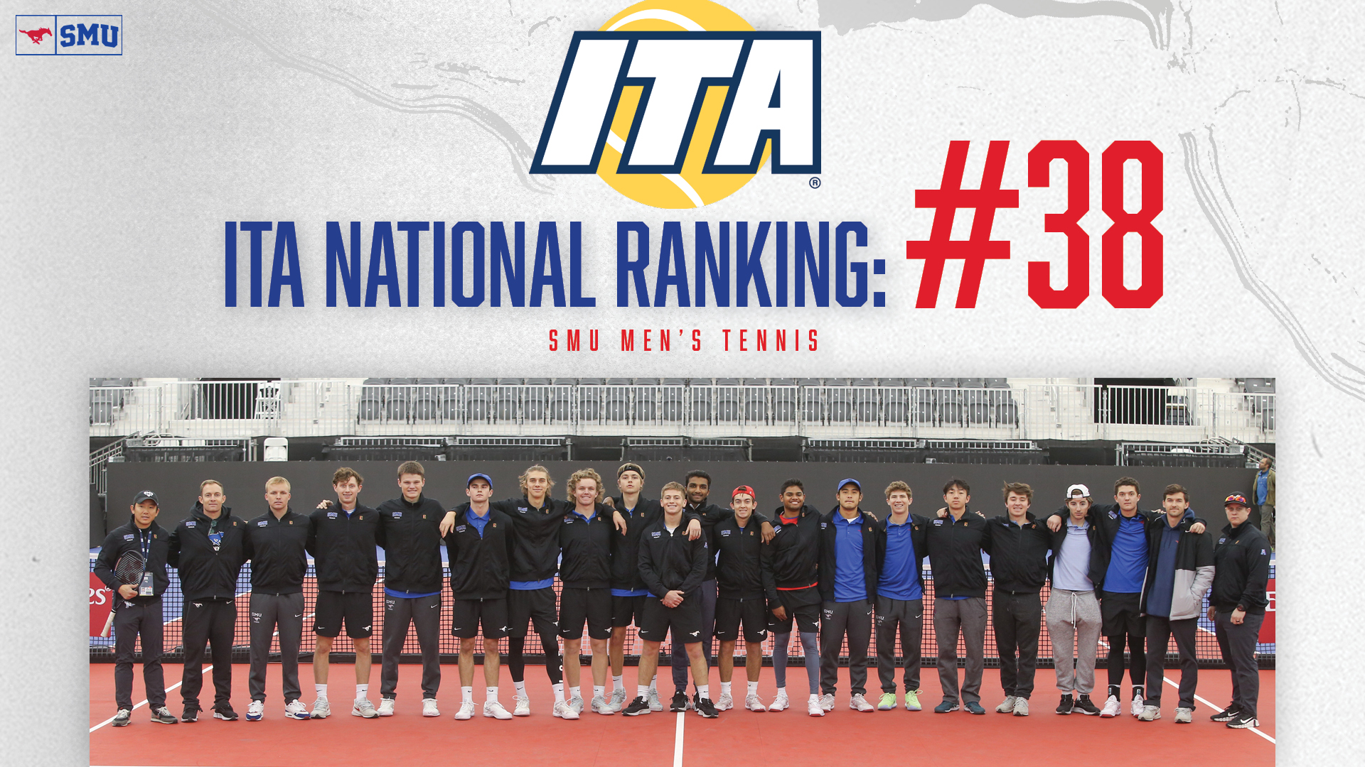 SMU Men's Tennis on Twitter "4⃣ spot jump in the ITA_Tennis national