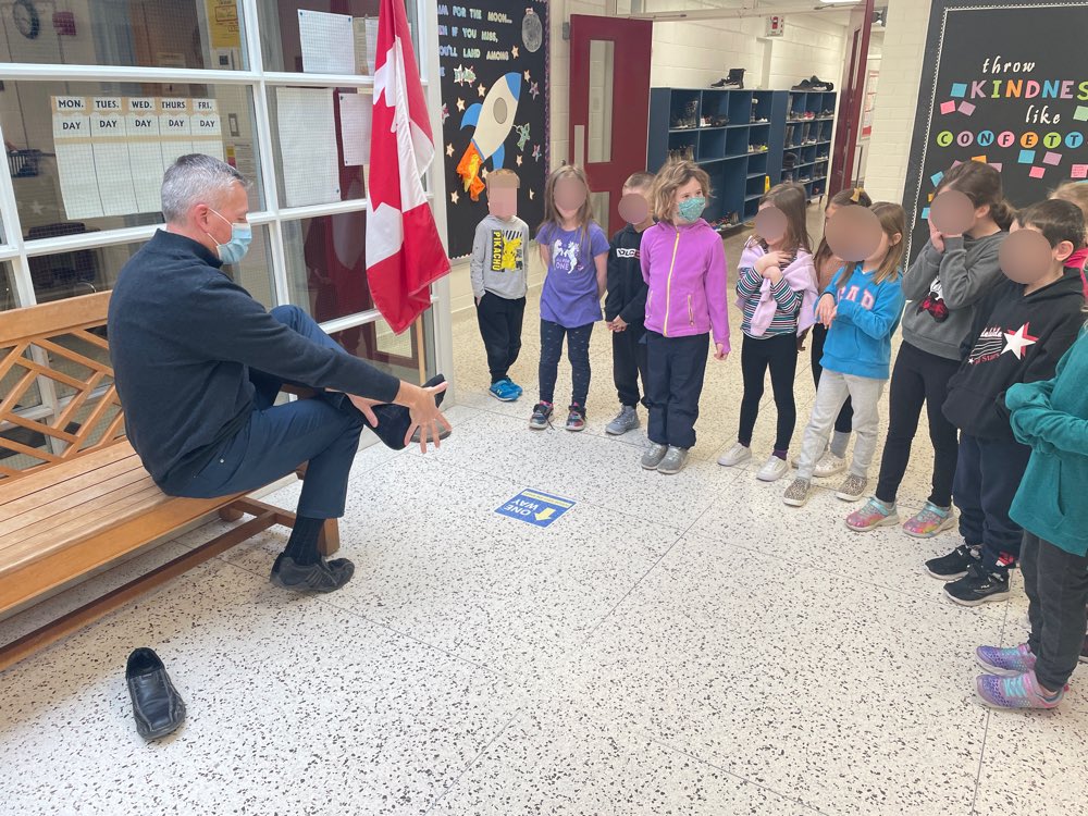 Thank you Mr. Barker for showing our SK/1s how you can use a non standard form of measurement #tvdsbmath