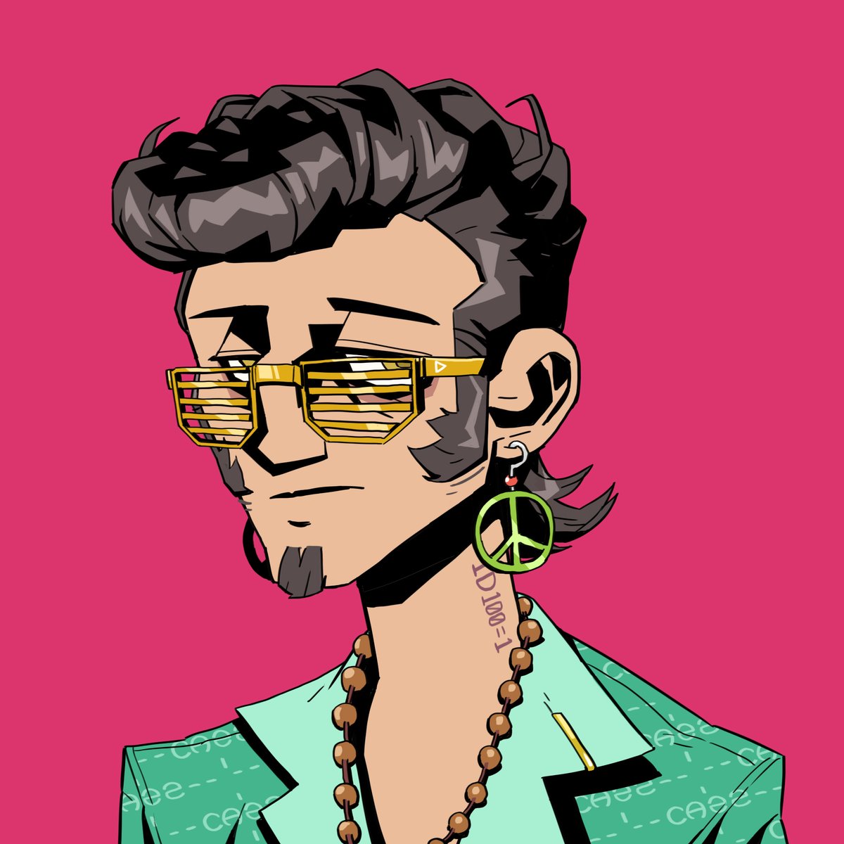 Is this all you can imagine a 90's singer 🎤🎤🎤 in 2022?? 🕶️🕶️🕶️📿📿📿

I think I also get some tattoo ideas...

#cthulhu #NFT #NFTCommunity