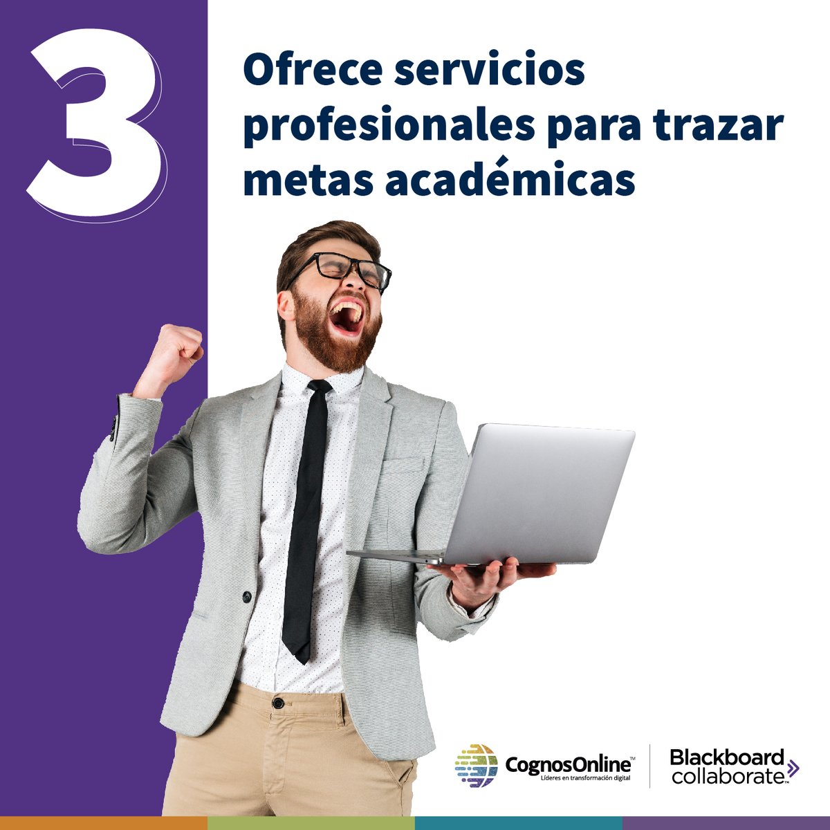 CognosOnLine's tweet image. 3⃣ razones para contratar #BlackboardCollaborate hoy.
Mejoramos la interacción online de los participantes para lograr espacios de aprendizaje más colaborativos y participativos.

Conoce más aquí. 👉 lnkd.in/dMq-Ay-3
#Blackboard #LetsAdvanceLearning #EdTech