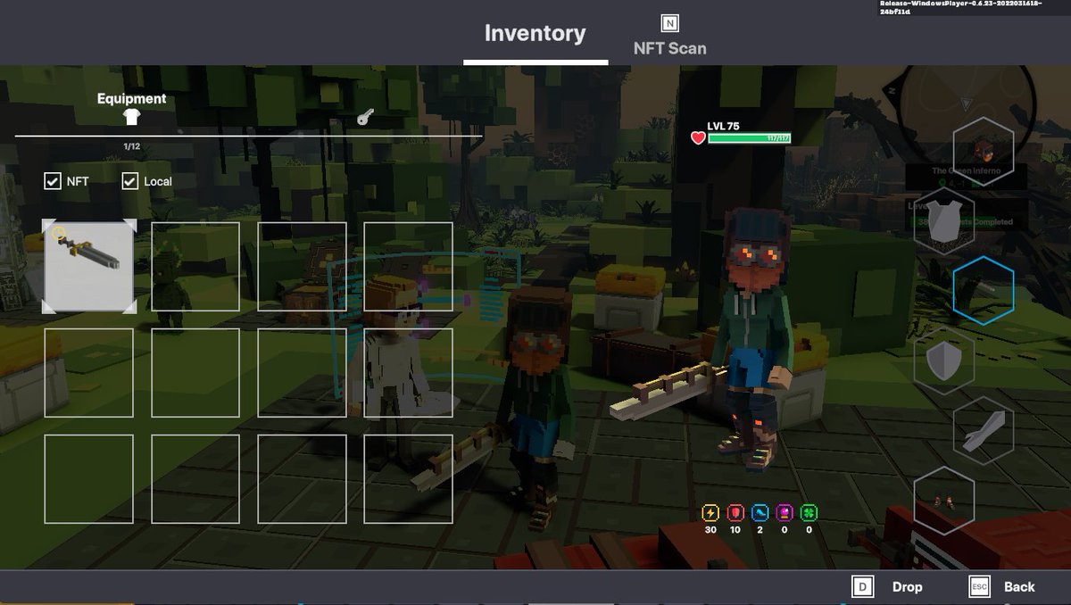 SlavaSolovev10's tweet photo. @TheSandboxGame I just participated in the daily #SandboxAlphaS2Contest for a chance to earn up to 1,000 $SAND! Starting March 19 - Gather the equipment. Check out my screenshot below!
👇 #SandboxAlphaS2 https://t.co/ilRm7T6tQ1