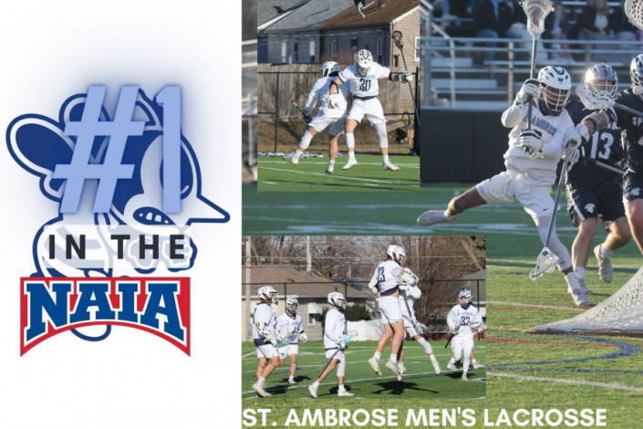 Men's Lacrosse: <a href="/saumenslax/">St. Ambrose Men's Lacrosse</a> ranked No. 1 in the NAIA
 - saubees.com/article/5385.p…