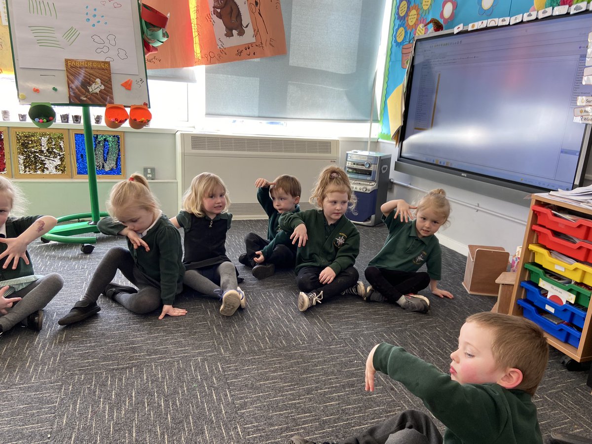 Foundation1wan1's tweet photo. F1 had an amazing time for World Maths Day today. We played lots of shape and pattern games, learnt some number based nursery rhymes and did a maths style sports session. Well done to all of you maths superstars !! https://t.co/ONjQUq0v8J