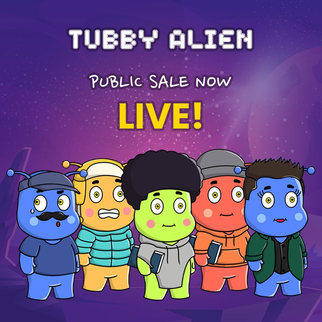 Tubby Alien - SOLD OUT! tweet media