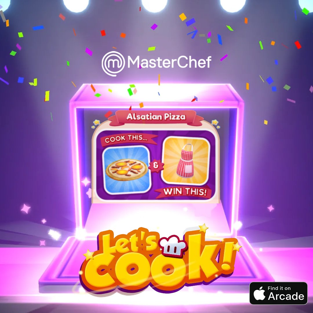 MasterChefGame's tweet image. Dress to impress! Enrich your outfit collection and cook with an outstanding style.
🔴⚪🔴 
#Masterchef Let&apos;s Cook #Flamekueche #Alsatian #Applearcade @AppleArcade