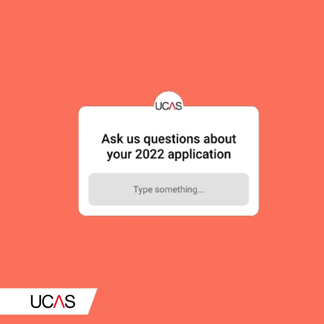UCAS on Twitter "Quiz us!🧐 We want to answer your questions about the 2022 application Comment