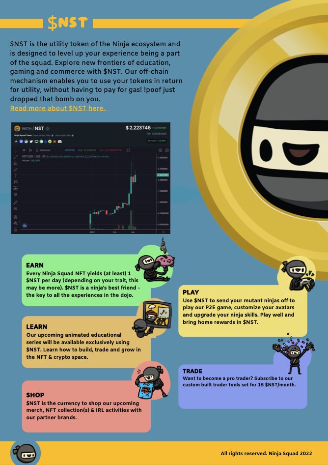 proud of the <a href="/ninjasquadnft/">Ninja Squad ($NST)</a> team for putting this awesome intro deck together so the whole web3 community can see a summary of what we are building 🥷💎🔨