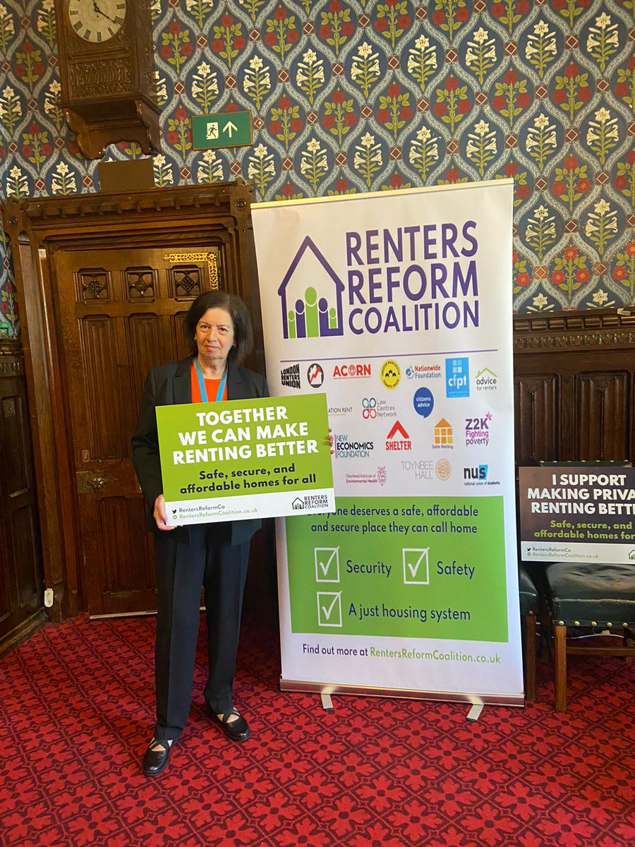 In case you missed it, yesterday we launched our policy blueprint in parliament! This report details the real experiences of renters across England and sets out our vision to make private renting better. View our report here: rentersreformcoalition.co.uk/sites/default/…