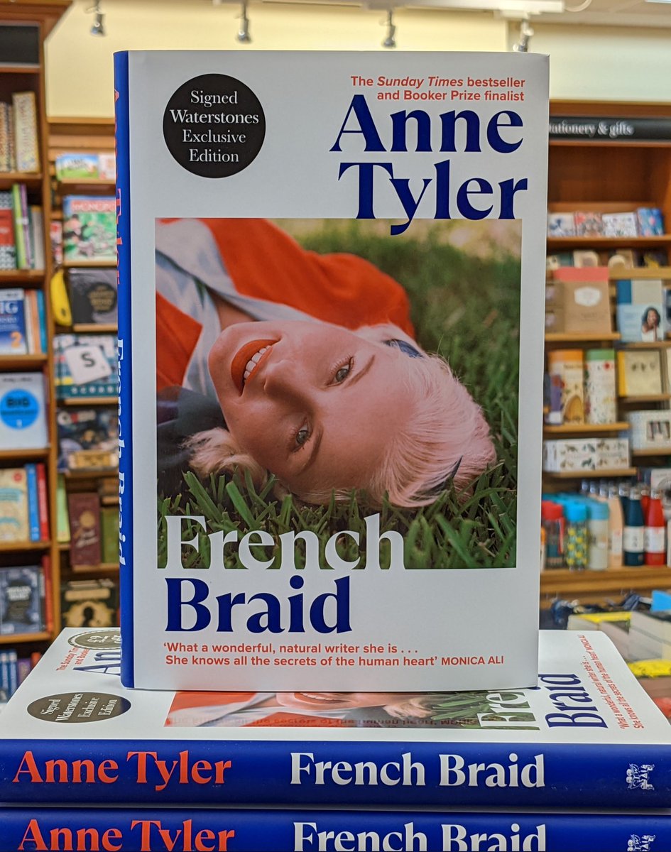 The Pulitzer Prize-winning, Booker Prize-shortlisted author of Redhead by the Side of the Road returns with a luminous new novel that paints a joyous and painfully truthful portrait of family life.  #annetyler #frenchbraid #book #books #newbooks #ayr #ayrshire