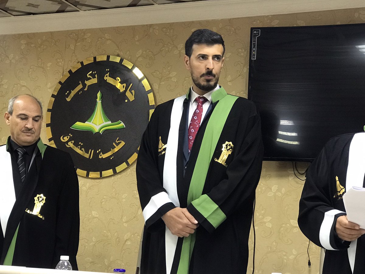 HusseinFadheli's tweet photo. وفقنا الله ان نشارك في مناقشة في كلية الحقوق-جامعة تكريت بحث الدبلوم العالي ( ياسر احمد عمر ) والموسومة ب 
دور المبعوث الاممي في حل النزاعات المسلحة الداخلية النزاع اليمني والليبي انموذجا

سائلين الله ان يوفق الجميع لمى فيه خدمة لبلدنا الحبييب. https://t.co/N6xIZGnS86
