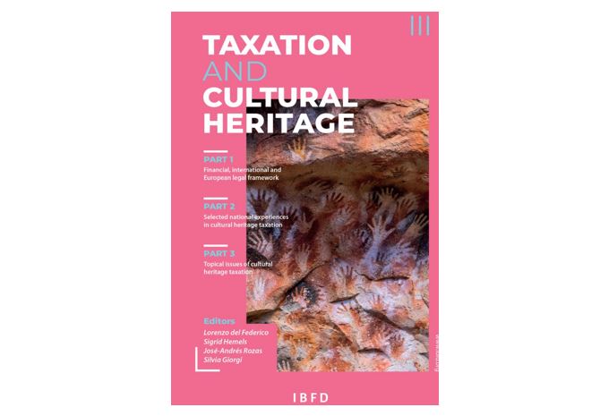 IbfdLibrary's tweet photo. New IBFD book
Taxation and cultural heritage – ed. L. del Federico, S. Hemels, J.A. Rozas, S. Giorgi
A study on how tax law and budgetary policies have an impact on the protection and promotion of cultural heritage.
View: https://t.co/uDMmmKIEAC
IBFD: https://t.co/RCDqyfF1xs https://t.co/MLXtTIylor