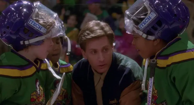 12RowsBack's tweet photo. Yes, we do manage to get a Gordon Bombay reference into our latest episode. Drops first thing tomorrow morning ahead of a massive round 2! #AFL #MightyDucks #12RowsBack https://t.co/Y5ydzDoMwL