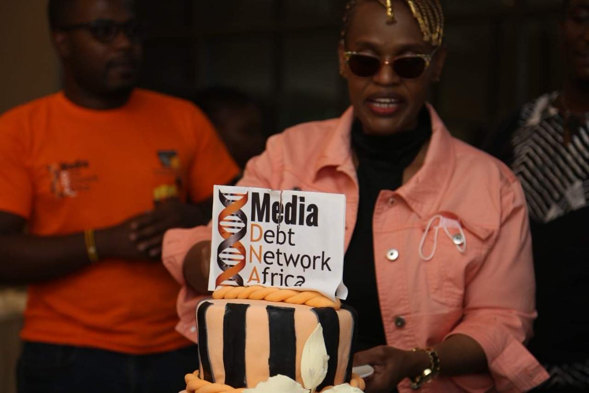 cpgckenya's tweet photo. We are excited to have joined @AFRODAD2011 during the launch of the Media-Debt Network Africa (M-DNA) #MDNA; at the ongoing #AFROMEDI2  'A platform to bring journalists together who focus on reporting on development finance issues from across the continent'. #AfricaRuleMaker https://t.co/y1ViRUNbI4