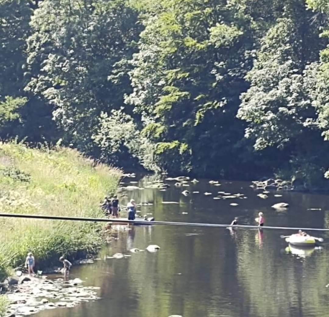Action4Almond's tweet photo. Here's to a cleaner, healthier and swimmable #RiverAlmond for people and wildlife, in time ☔🌳🏞️ https://t.co/oPolq7eJpb