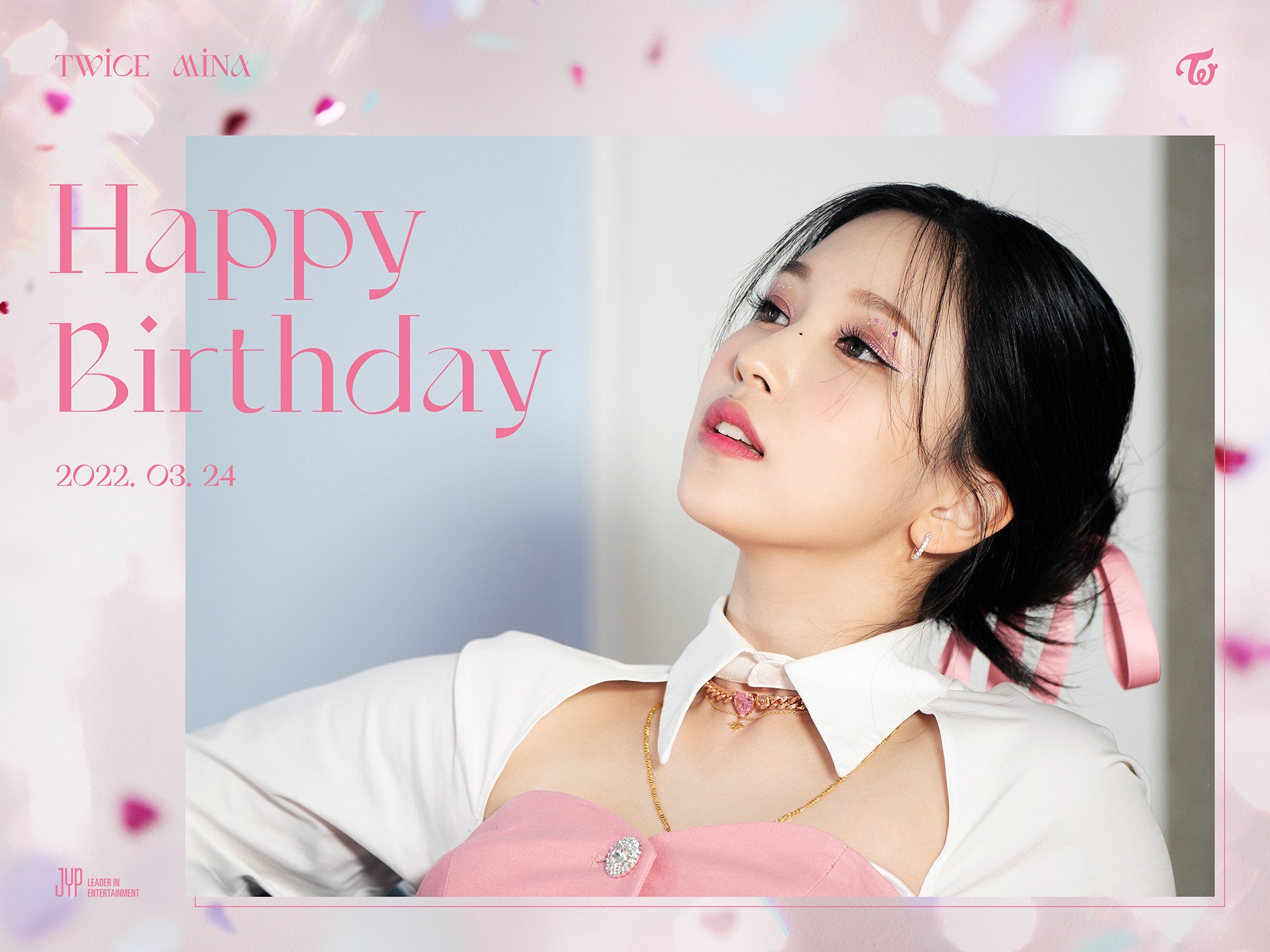 TWICE チェキ　ミナ　happy happy TWICE ミナ 直筆サインチェキ タレントグッズ