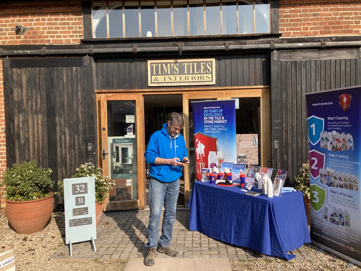 Come on down to Tims tiles Bishops Stortford for their first ever trade event, we shall be demoing the new Tilemaster level flex plus depth, Kerakoll Fugabella  color grout, the weather is fantastic and the bacon butties are superb as well👍🏻#tilemasteradhesives #tiles #tilers