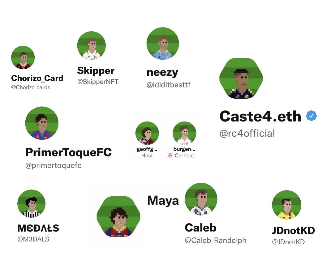 PixelPlayersNFT's tweet photo. There isn’t many better feelings than seeing fans use PixelPlayers to represent themselves! ⚽️

Can’t thank our fans enough, but this is just the beginning for PixelPlayers, watch us grow! 💚

#NFT #PixelArtist #SoccerCards #GotGotNeed #FootballFans #SportsNFT #SportsCollectibles https://t.co/luWfmVKod0
