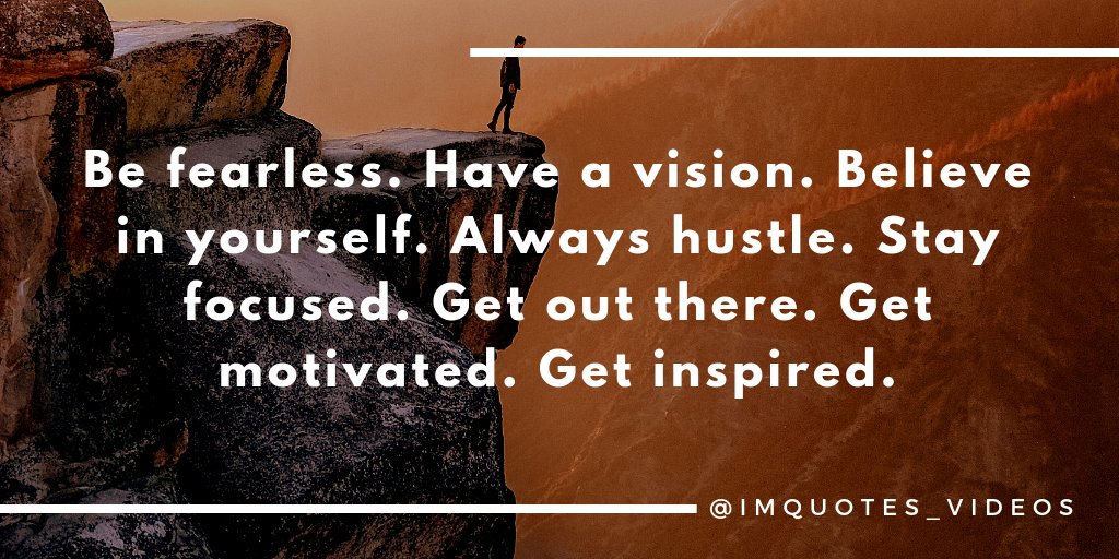 Stay motivated. Stay inspired.

#WednesdayMotivation