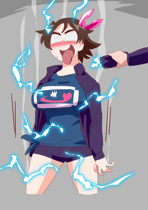 ビリビリされた #キュアライダー #ライダー少女 