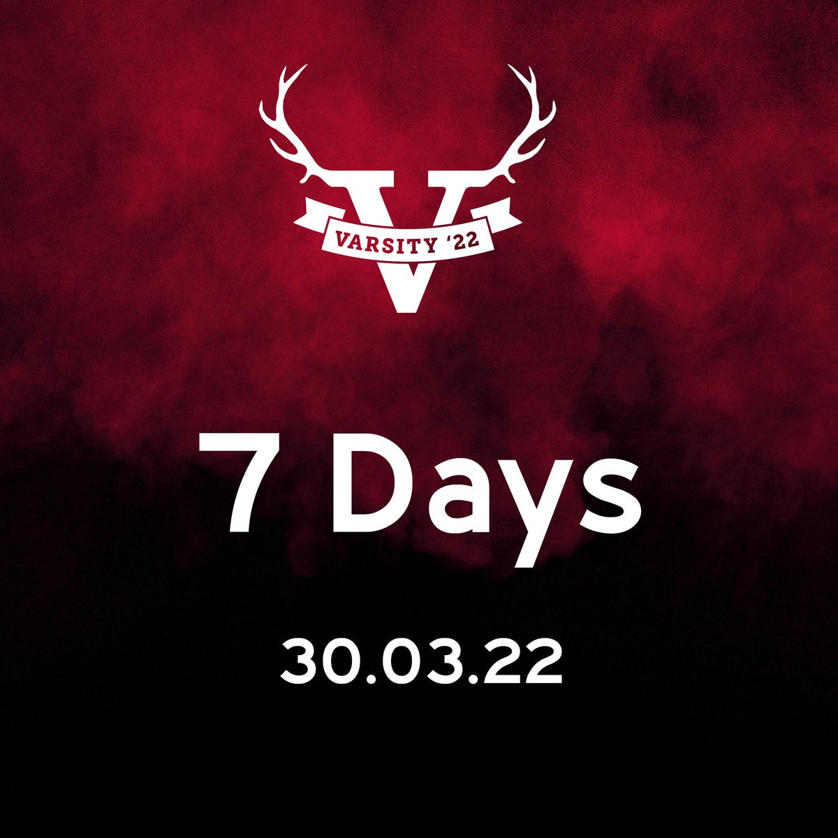 A week. That's all the time we have left to wait until #BucksRUVarsity 🔴⚫

Time to get our game faces on 🏆