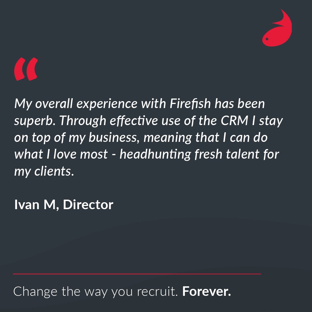 AlanFirefish's tweet image. Here's some great insight from one of our awesome users on how Firefish is changing the way that they recruit. Forever! 

Learn more about our award winning software here 👇
hubs.la/Q016vfyd0