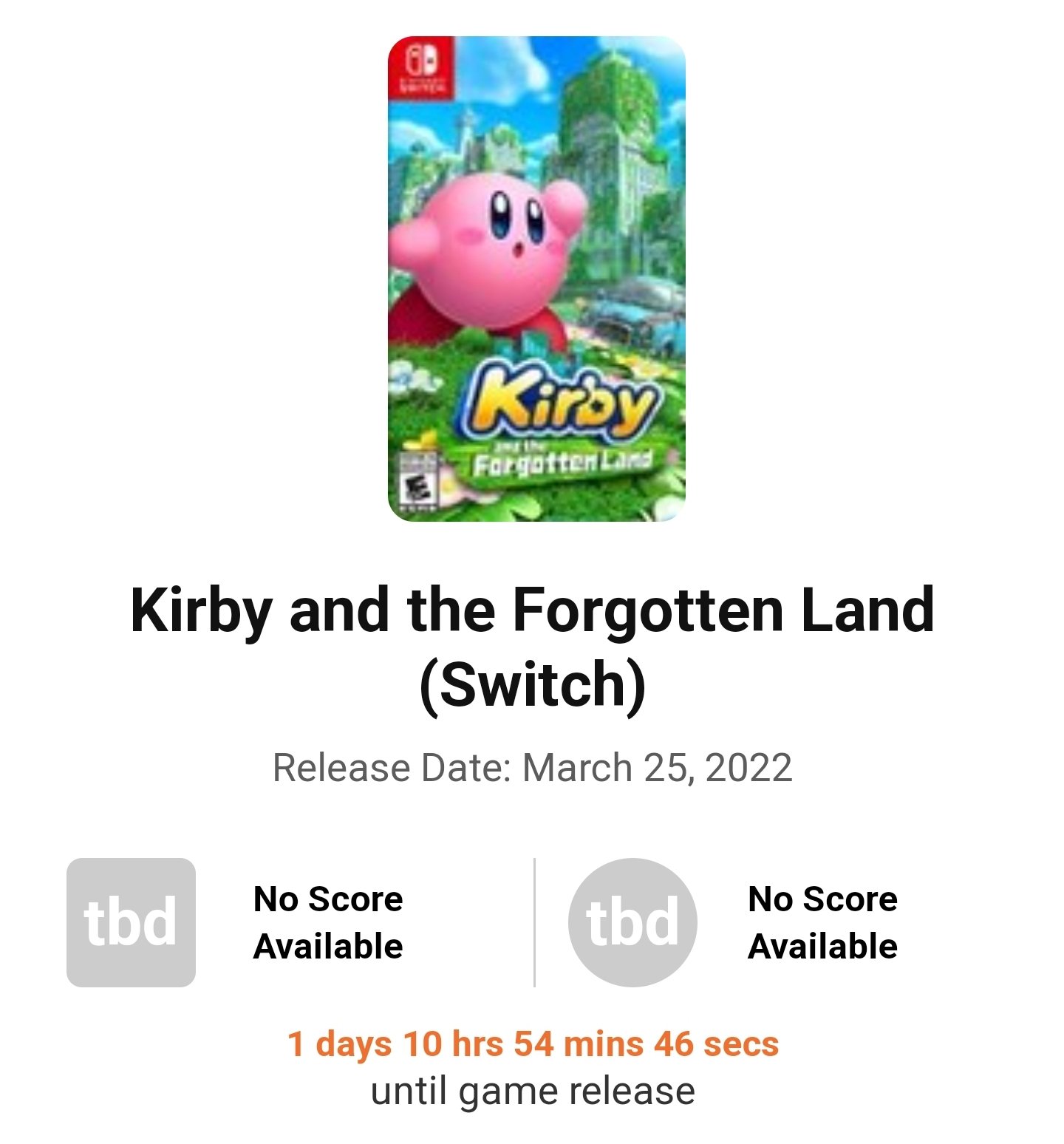 Knoebel on X: 'Kirby and the forgotten Land' Reviews are live