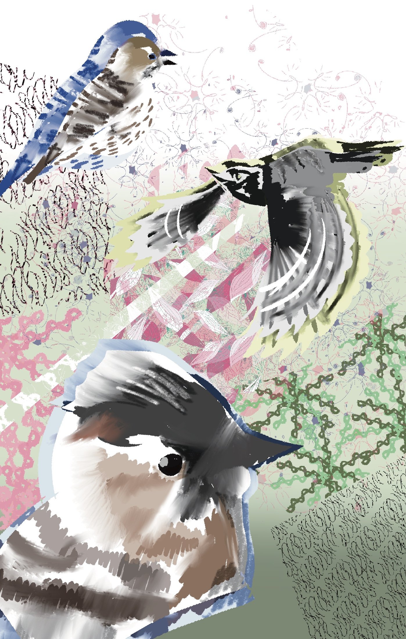 Hiro Ni 鳥 三月 ゼンタングル イラスト 鳥好き T Co Xshcxt6tc3 Twitter